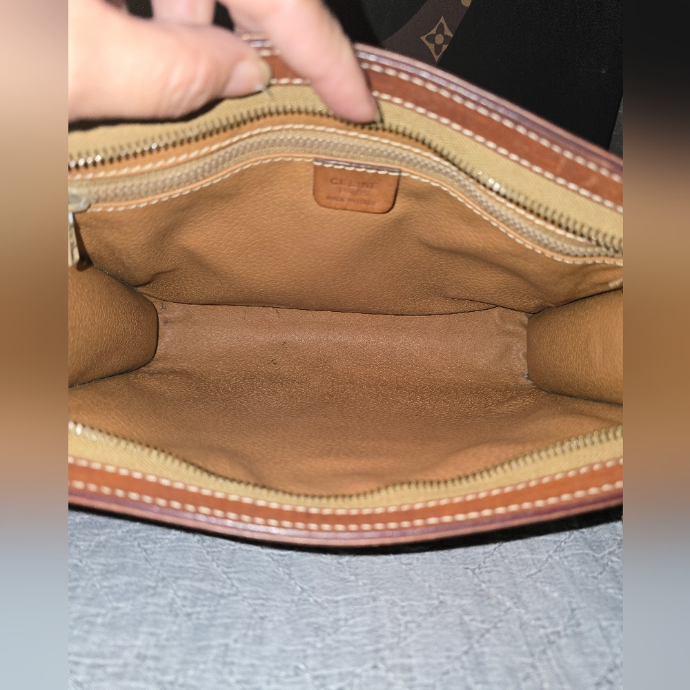 Celine Vintage Macadame Clutch - Picture 10 of 13